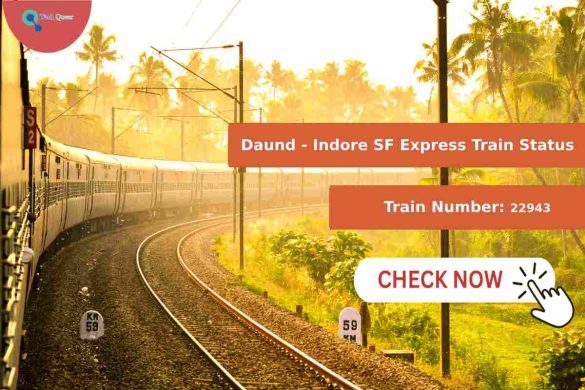 Daund - Indore SF Express Train Status